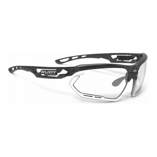 Rudy Project brilles FOTONYK - Crystal Graphite / Bumpers White / ImpactX Photochromic 2 Black