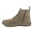 Palladium apavi PAMPA HI ZIP NUBUK 2 / Dusky Green