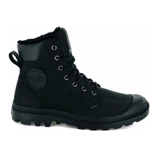 Palladium zābaki PAMPA SPORT CUF WPS  WATERPROOF / Black/Black