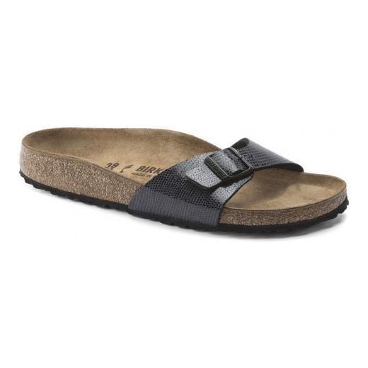 BIRKENSTOCK sieviešu apavi MADRID BS / Magical Metallic Midnight / Narrow Fit