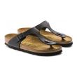 BIRKENSTOCK apavi GIZEH BS / Black / Regular Fit