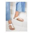 BIRKENSTOCK apavi GIZEH BS / White / Regular Fit