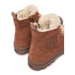 Palladium sieviešu zābaki Pampa Hi Zip Wool Hiver / Raw Brown