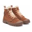 Palladium sieviešu zābaki Pampa Hi Zip Wool Hiver / Raw Brown