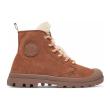Palladium sieviešu zābaki Pampa Hi Zip Wool Hiver / Raw Brown
