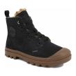 Palladium sieviešu zābaki PAMPA HI ZIP Wool Wild / Black