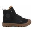Palladium sieviešu zābaki PAMPA HI ZIP Wool Wild / Black