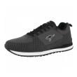 KangaROOS apavi RETRO RACER WOVEN / Jet Black