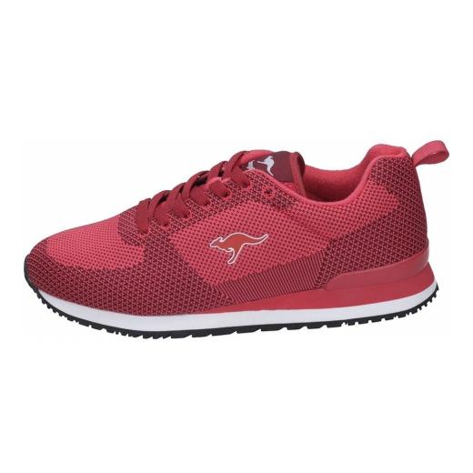 KangaROOS apavi RETRO RACER WOVEN / Velvet Red