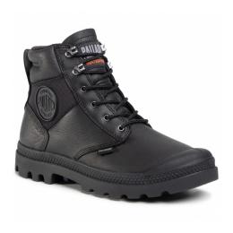 PALLADIUM apavi PAMPA SHIELD Waterproof Plus / Black PALLADIUM apavi PAMPA SHIELD Waterproof Plus / Black