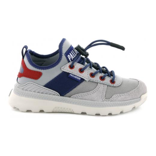 Palladium bērnu apavi PALLAVILLE LOW RSH / Grey/Blue/Red