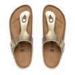 BIRKENSTOCK apavi GIZEH BS / Gold  / Narrow Fit