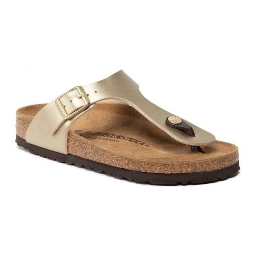 BIRKENSTOCK apavi GIZEH BS / Gold  / Narrow Fit