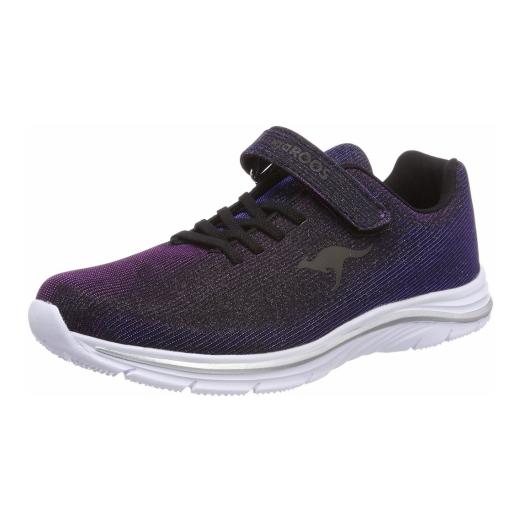 KangaROOS meiteņu  apavi KANGASHINE EV / Jet Black/ DK Navy