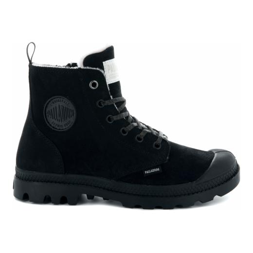 Palladium sieviešu zābaki PAMPA HI S ZIP / Black