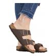 BIRKENSTOCK apavi ARIZONA BF / Dark Brown / Narrow Fit