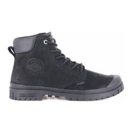 PALLADIUM zābaki PAMPA SP20 CUFF Leather Waterproof / Black PALLADIUM zābaki PAMPA SP20 CUFF Leather Waterproof / Black